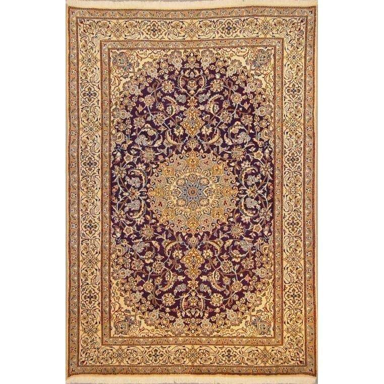One Of The Kind Persian Nain Rug 9'7" x 6'5"